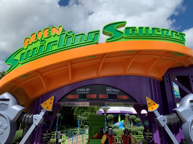 swirling saucers disney world